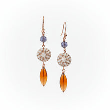 Load image into Gallery viewer, Czech Glass Flower Drops