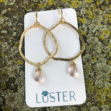 Load image into Gallery viewer, Brass Hoop Earrings