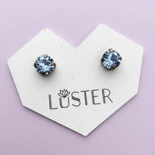 Load image into Gallery viewer, Light Sapphire Crystal Posts
