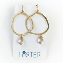 Load image into Gallery viewer, Brass Hoop Earrings
