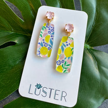 Load image into Gallery viewer, Floral Drop Earrings
