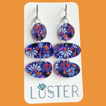 Load image into Gallery viewer, Acrylic Floral Statement Earrings
