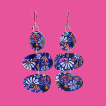 Load image into Gallery viewer, Acrylic Floral Statement Earrings
