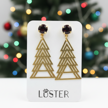 Load image into Gallery viewer, Holiday Tree Earrings
