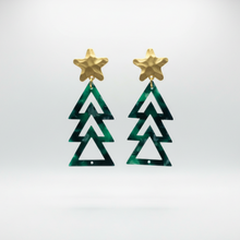 Load image into Gallery viewer, Holiday Tree Earrings
