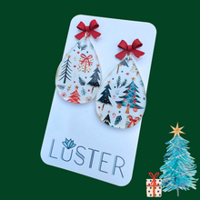 Load image into Gallery viewer, Holiday Gift Teardrop Earrings
