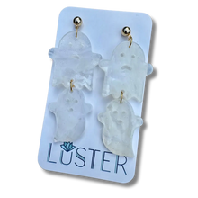 Load image into Gallery viewer, Ghastly Ghouls Acrylic Earrings
