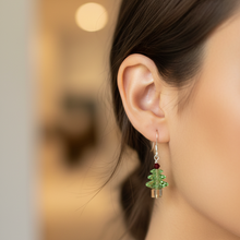 Load image into Gallery viewer, Holiday Tree Earrings
