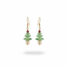 Load image into Gallery viewer, Holiday Tree Earrings
