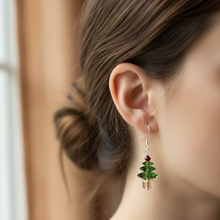 Load image into Gallery viewer, Holiday Tree Earrings
