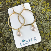 Load image into Gallery viewer, Brass Hoop Earrings
