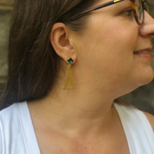 Load image into Gallery viewer, Holiday Tree Earrings
