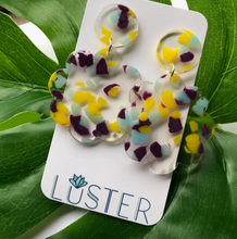 Load image into Gallery viewer, Funky Floral Lightweight Statement Earrings
