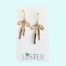 Load image into Gallery viewer, Bowtie Lightweight Earrings
