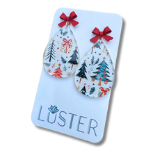 Load image into Gallery viewer, Holiday Gift Teardrop Earrings
