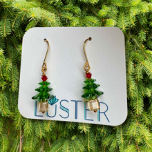 Load image into Gallery viewer, Holiday Tree Earrings
