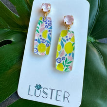 Load image into Gallery viewer, Floral Drop Earrings
