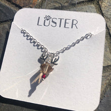 Load image into Gallery viewer, Holiday Reindeer Necklace
