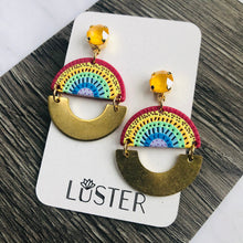 Load image into Gallery viewer, Over the Rainbow Statement Earrings
