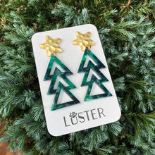 Load image into Gallery viewer, Holiday Tree Earrings
