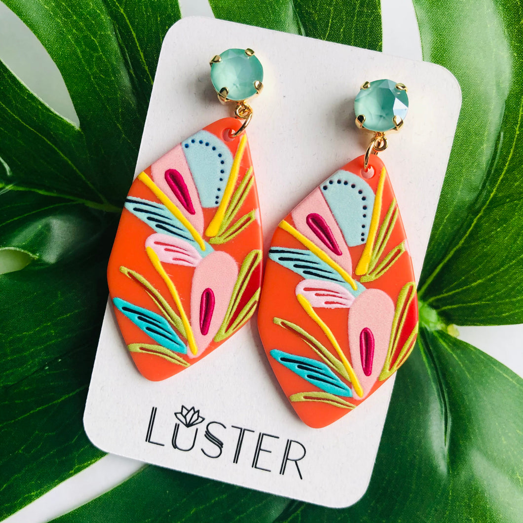 Lush Floral Earrings